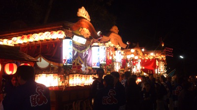 地元の秋祭り