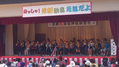 地元の秋祭り