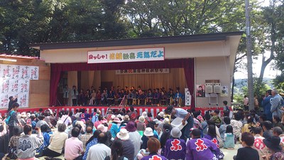 地元の秋祭り