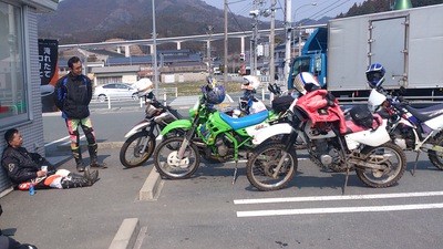 林道ツーリングのはずが…