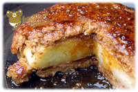 じゃがもち IN ハンバーグ　照り焼き風
