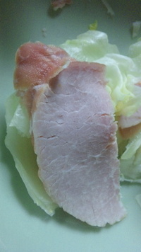手作りハム