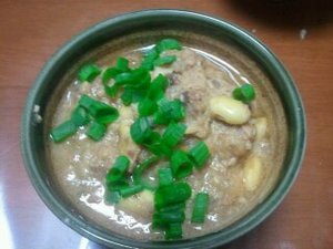 濃い鯉こく