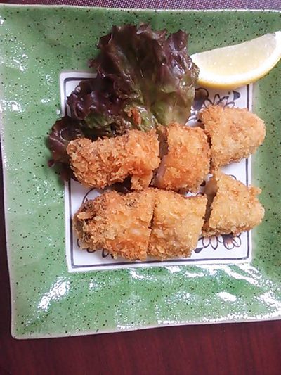 気仙沼産カキフライ☆
