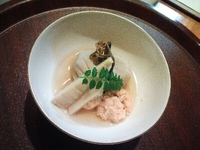 鯛の子と筍の煮付け