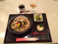 新作夏野菜カレーうどんランチ☆