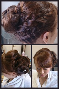 結婚式 ヘアセット 2013/09/28 08:02:38
