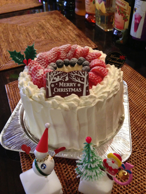 クリスマスケーキ予約開始 L 浜松 しっとりふわふわシフォンケーキ専門店 Halelani ハレラニ