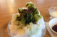 Fucu cafe 日光天然氷のかき氷