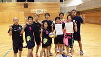 男女混合6人制の試合☆ 2015/09/27 22:21:18