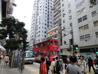 香港市街地を歩く（パン屋さん-1）