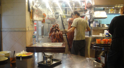 香港市街地を歩く（市場の朝食編）