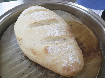 ドイツパンを鍋で焼いてみました