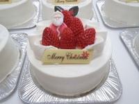 クリスマスケーキが皆さまの元へ 2013/12/22 18:14:37