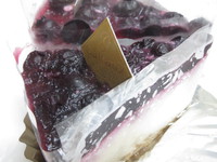ブルーベリーチーズケーキが人気です。 2014/07/05 12:16:33