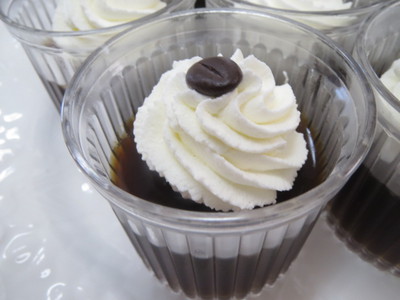 コーヒーゼリーが人気です