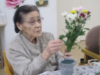 アレンジメントフラワー作りました 2014/12/22 16:08:15