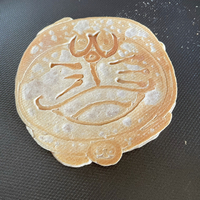 ホットケーキで絵を描く奴、やってみた