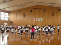 ガールスカウトの運動会