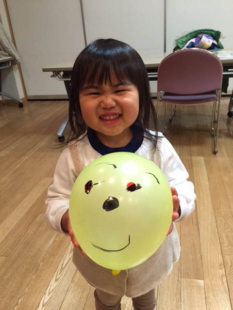 風船ってたのしいねぇ♪