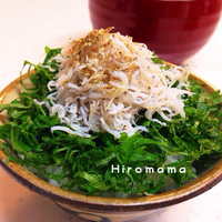 さっぱり♪しらす、青じそ、山椒丼っ！