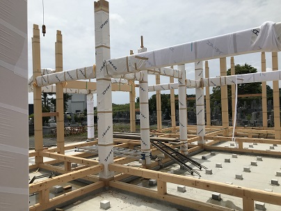 本堂建て方