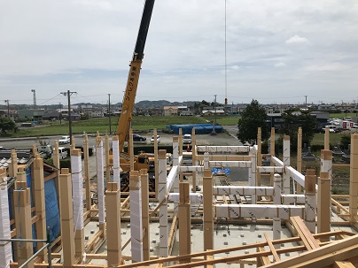 本堂建て方