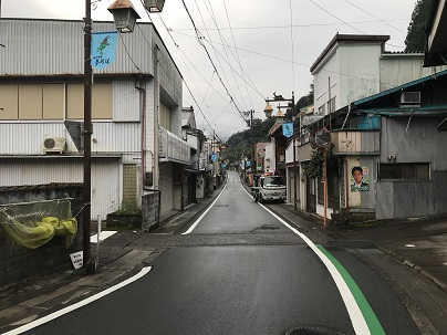 水窪で板倉