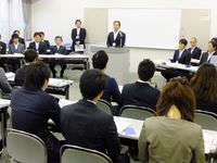 18名の新入会員をお迎えし、24年度後半戦スタートです。 2012/10/18 17:02:38