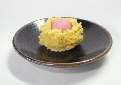 とらやの生菓子（朝ごはん）