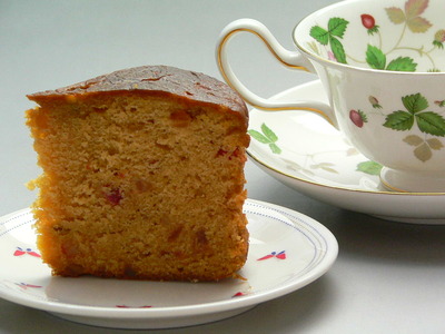 引き出物にフルーツケーキ
