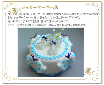 ベビーブルー　シュガーケーキ