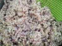 紫黒米入り玄米！