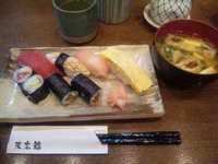 寿司。 2009/02/21 13:28:36