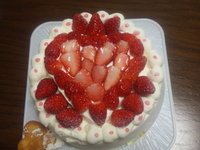 ケーキ。 2010/05/19 21:19:07