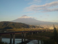 今日の富士山。 2010/11/21 16:21:16
