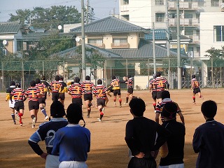 高校OB戦