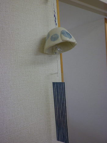 陶芸クラブ～葉っぱのお皿と豆皿～。と風鈴。