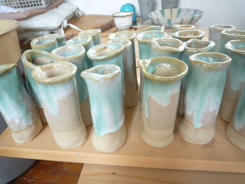 陶芸教室作品！