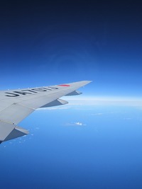 移動は自家用ジェットで。