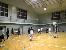 本日ひさびさのソフトバレー