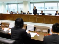 後期入会式にて２０名が加わり２６１名体制に！ 2011/09/26 16:48:05
