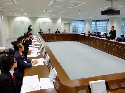 前期入会式にて２０名が仲間入りしました！