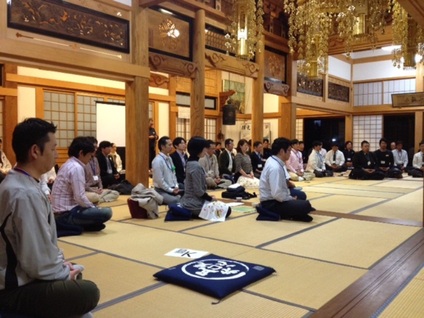 全体研修「ミステリービジネス交流会」は福嚴寺にて！