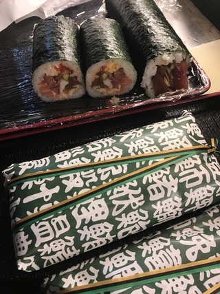 いいかげん大将の恵方巻(^^)