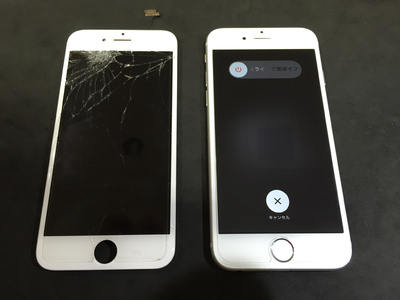 iphone6ガラス交換完了