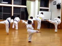 10／1、10／8空手稽古日