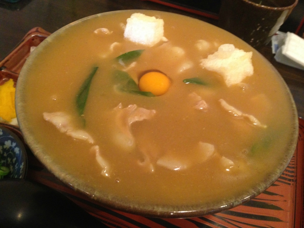 鈴八庵さん　　で　　豊橋カレーうどん　☆