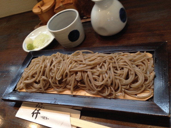 蕎麦招人　 仟　さんで　　ランチ　☆