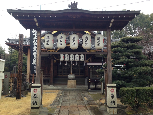常泉寺（豊臣秀吉）　と　妙行寺（加藤清正）　☆